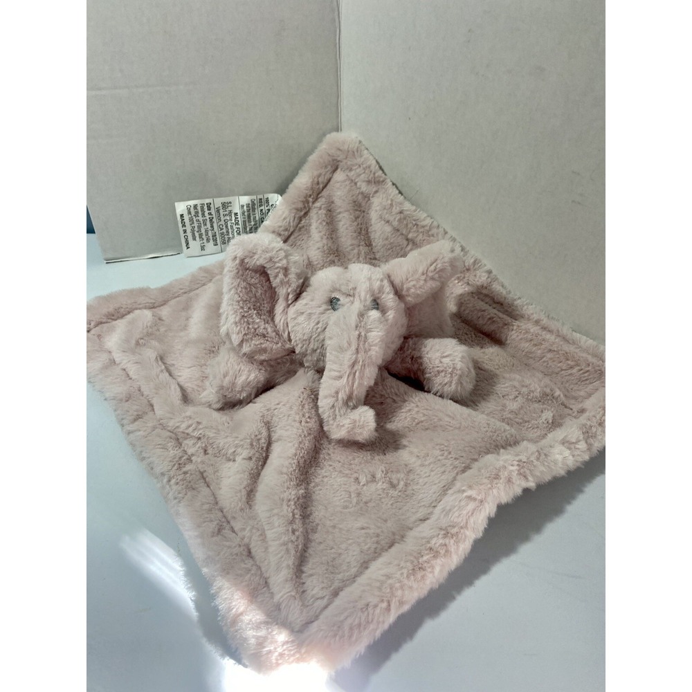 Elephant Lovey Baby Blanket Teething‎ Comfort Rose Pink Color Soft Cuddly HG4